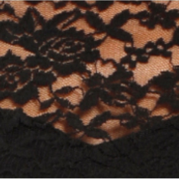 NEW Sheer Lace Long Sleeve Tee Top - Picture 6 of 9